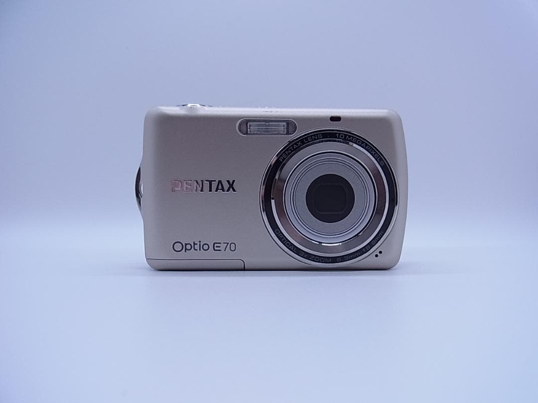 【美品】PENTAX Optio E70　動作確認済み　単三電池式