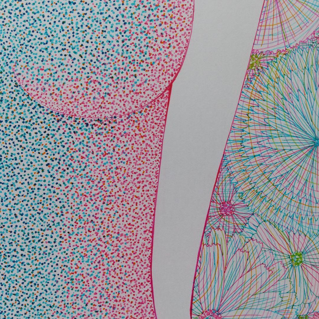 原画 「黒い首飾り」