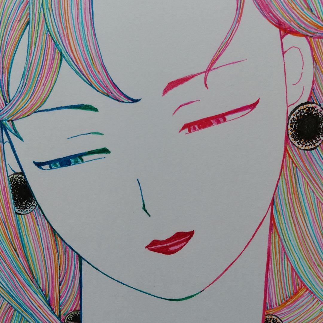 原画 「黒い首飾り」