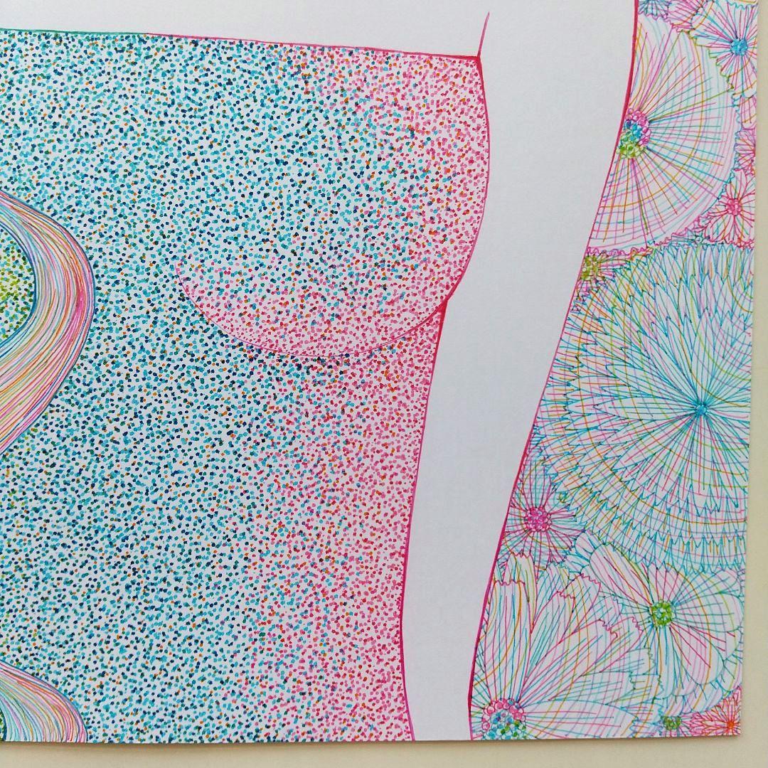 原画 「黒い首飾り」