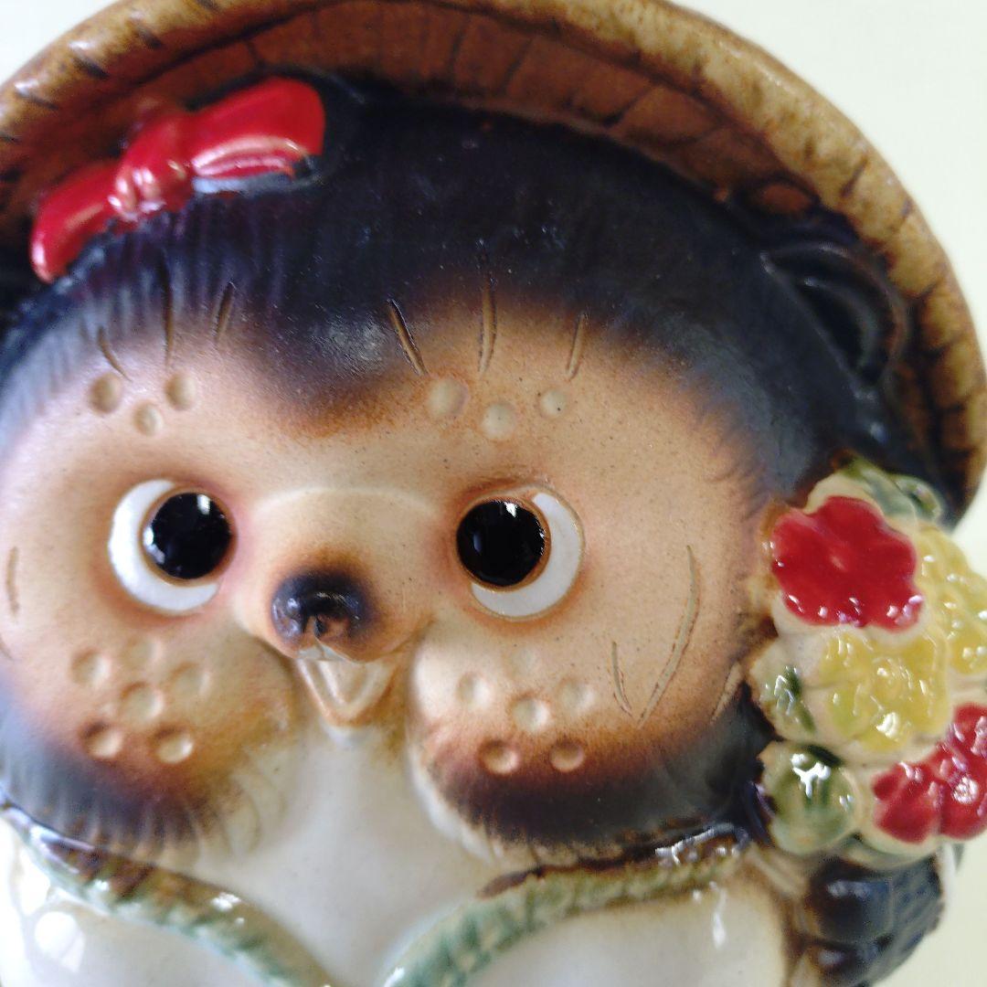 ゆうさんおまとめ　まん丸狸　黄色ペアー狸の2点(3個)セット