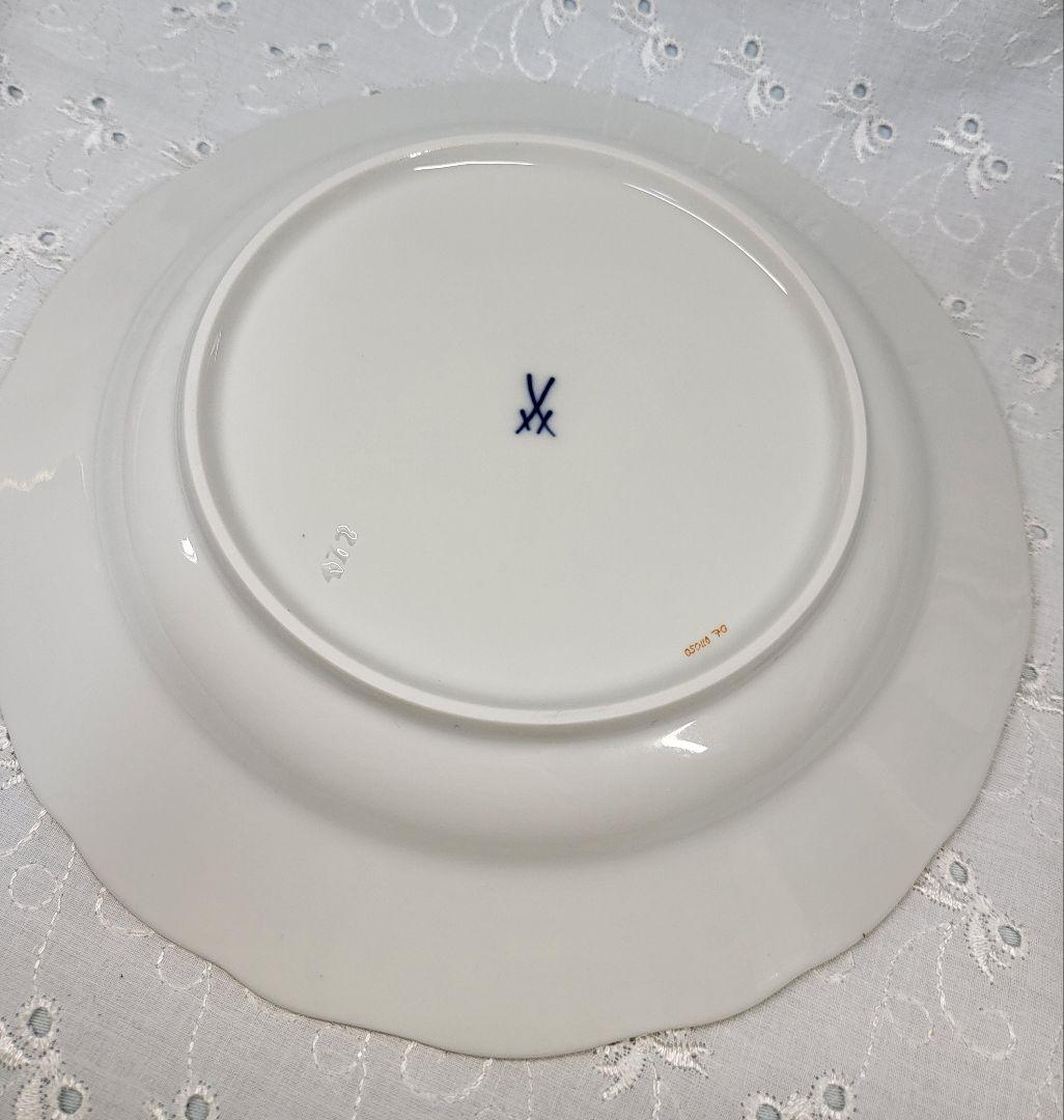 未使用✨マイセン ベーシックフラワー 2つの花 プレート④デザート 20 皿