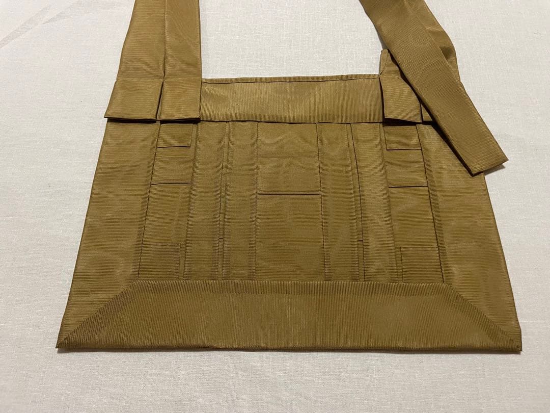 【やたまる】正絹　駒絽　黄土色　臨済宗　1尺絡子