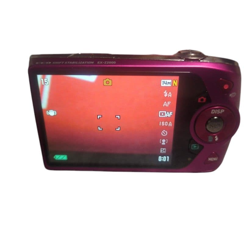 EX-Z2000　EXILIM　レッド　カシオ　コンパクトデジタルカメラ