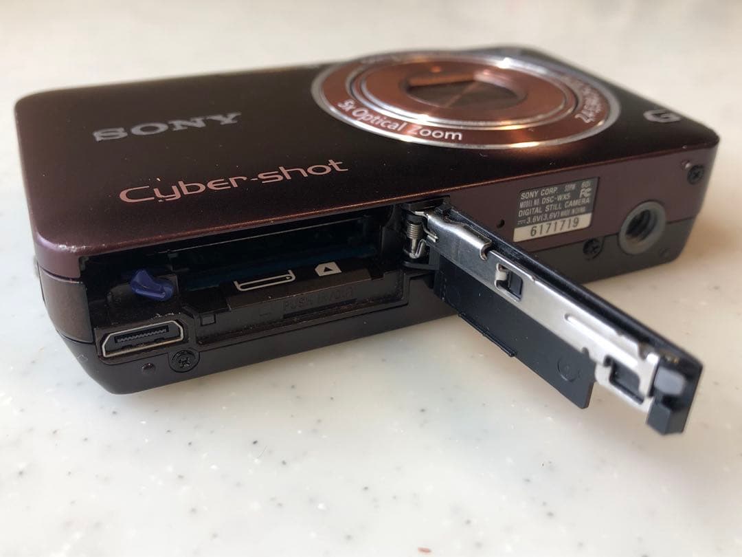 SONY Cyber-shot DSC-WX5 コンデジ ブラウン