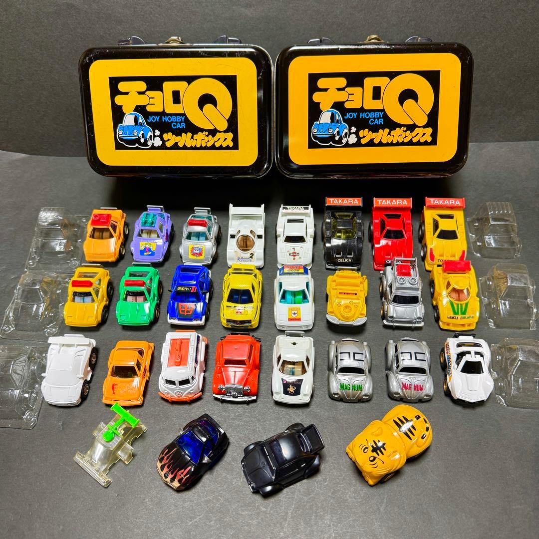 懐かしい チョロＱ まとめ売り ツールボックス付き 昭和レトロ コロコロコミック