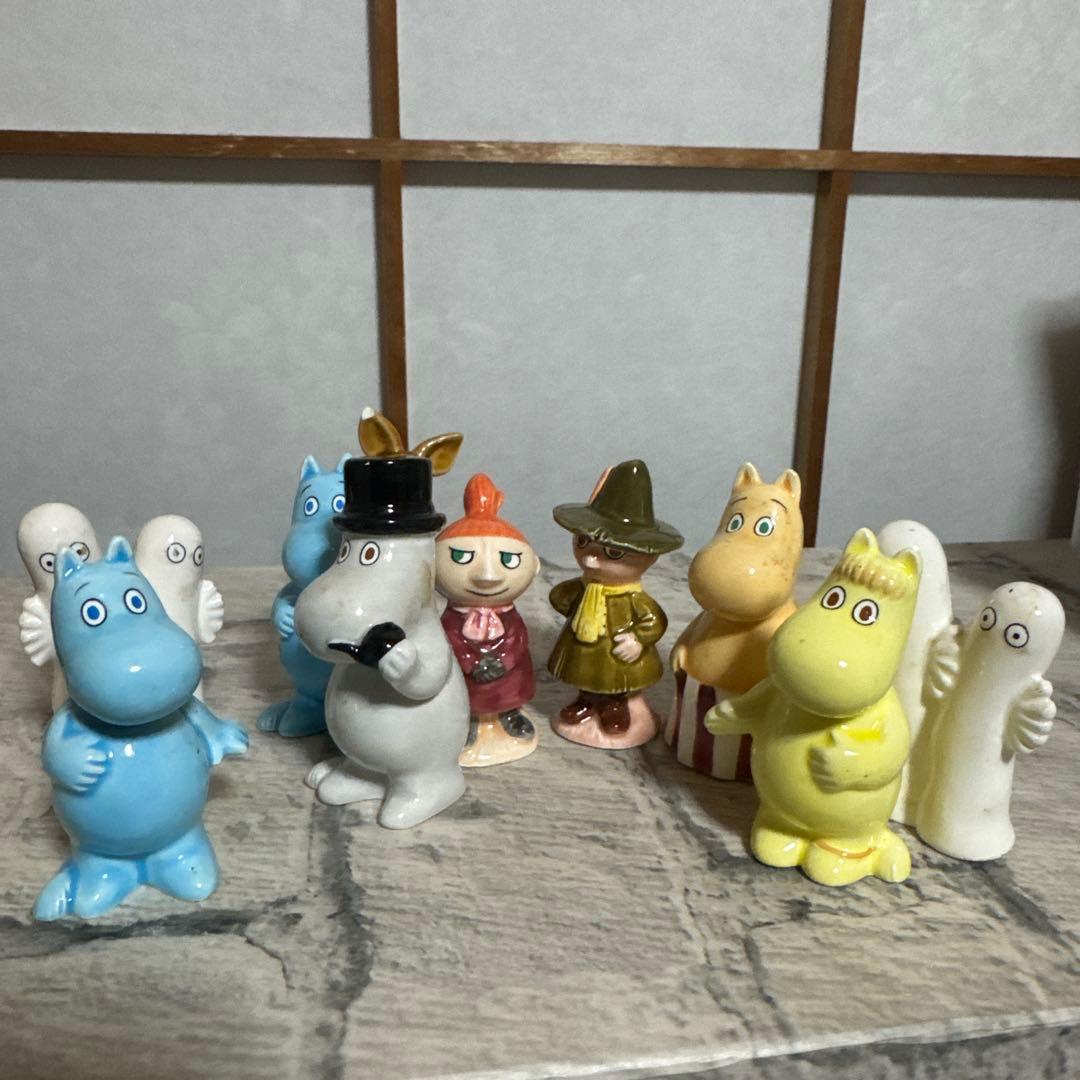 フィギュアセット ムーミン　陶器　置物　10点セット