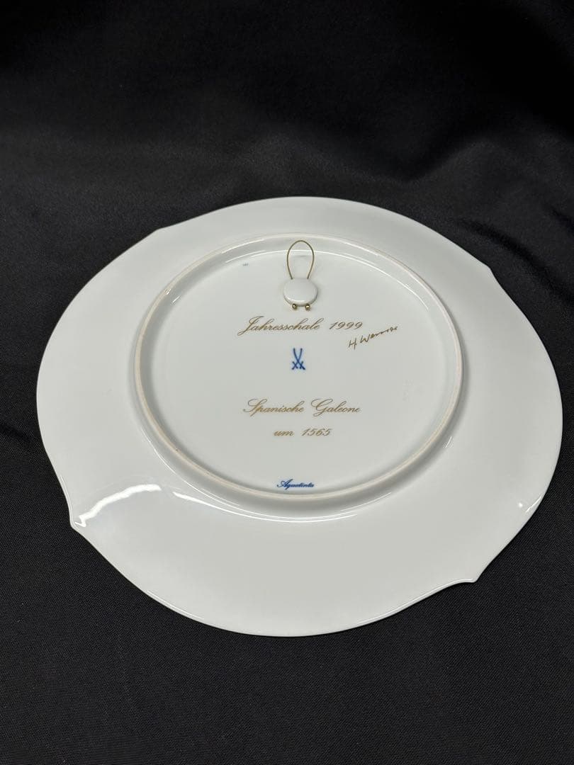 【美品】meissen マイセン　1999 イヤープレート　プレート　飾皿