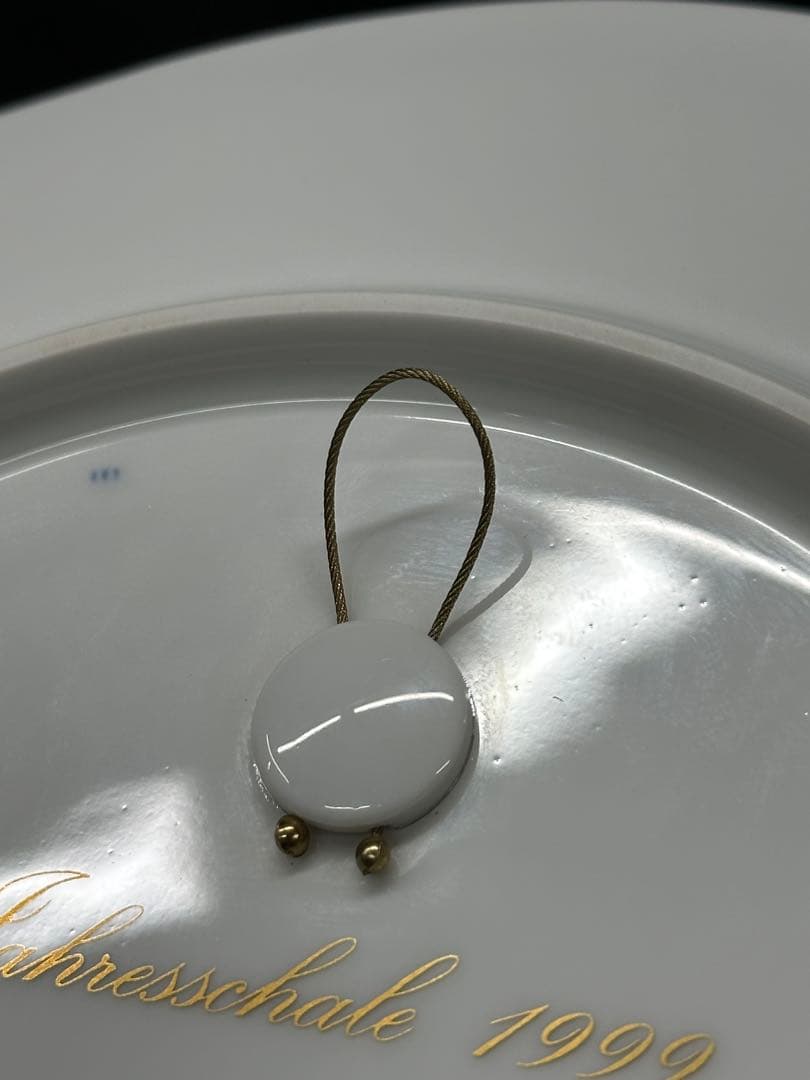 【美品】meissen マイセン　1999 イヤープレート　プレート　飾皿