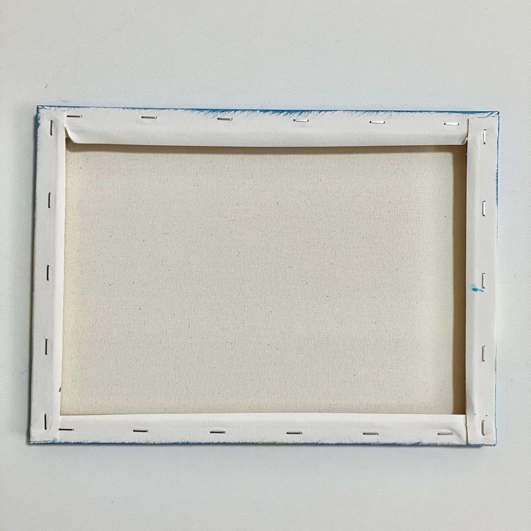 sunrise＊4号キャンバス　絵画　原画　風景画　海　空　夏　朝日　夕日