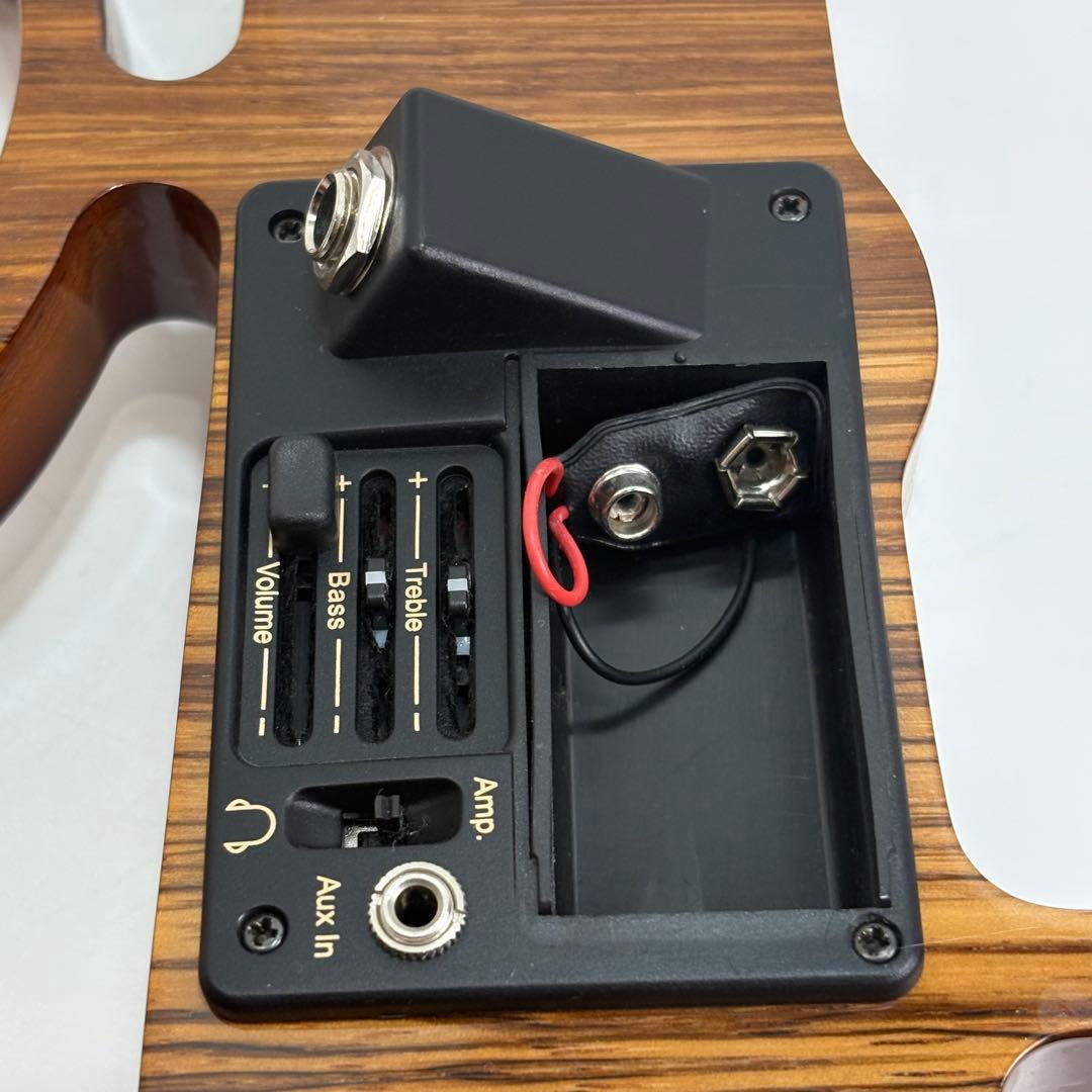 エレキバイオリン 4/4 サイレントタイプ ケース・弓付き 現状品