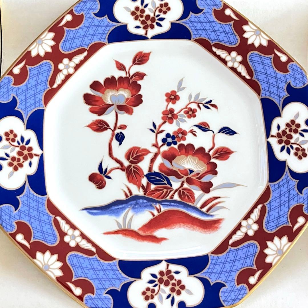 MIKASA MEIJI ボーンチャイナ 八角皿 オクタゴナルプレート