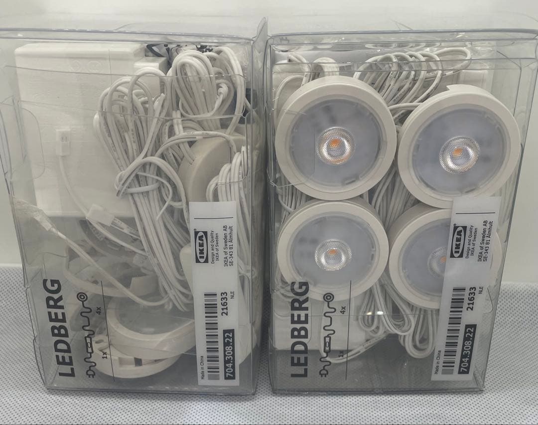 IKEA LEDBERG（レードベリ）4灯タイプ ×2セット 廃盤 希少