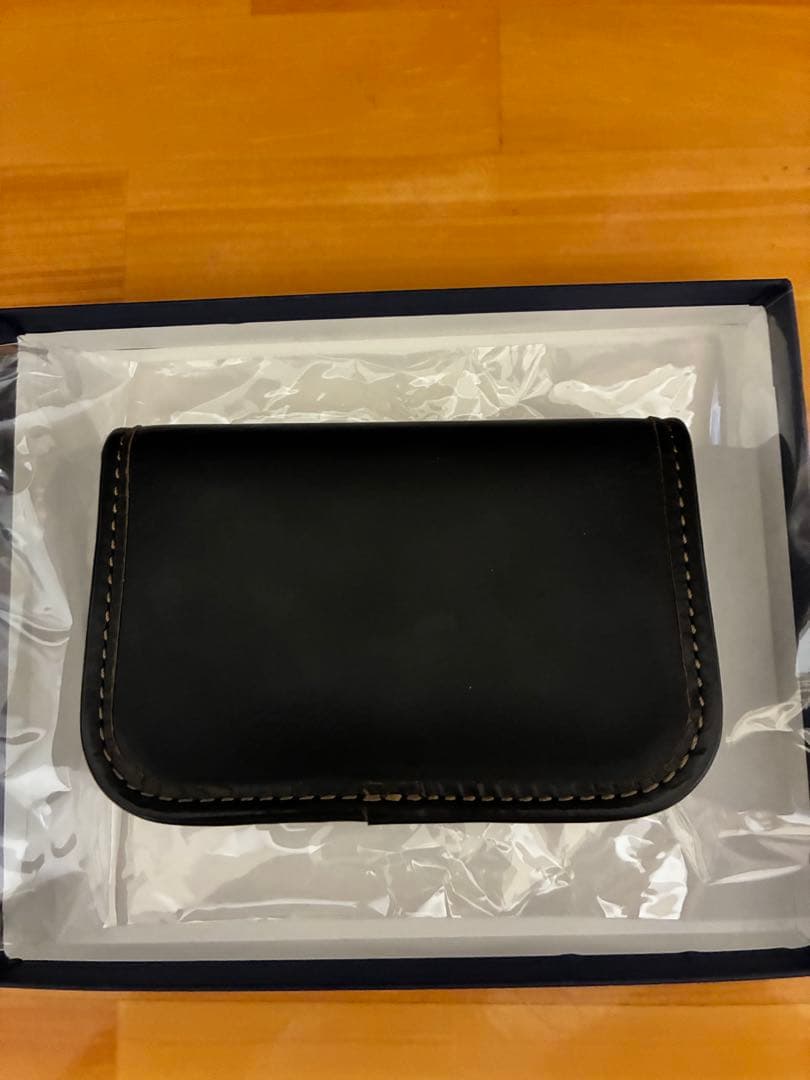 Vintage Works 黒 レザー ミニ財布