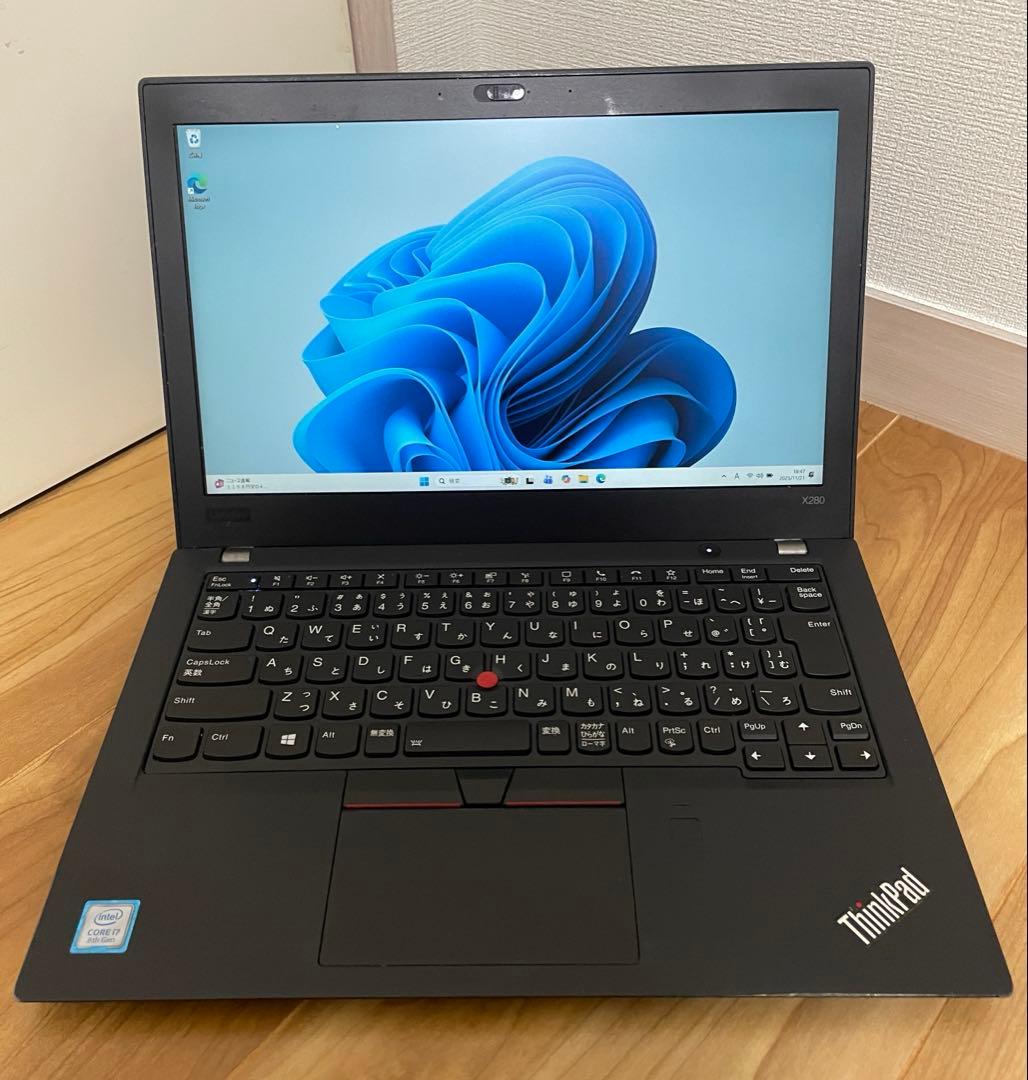 希少　ThinkPad X280 core i7 16G /256GB 良品