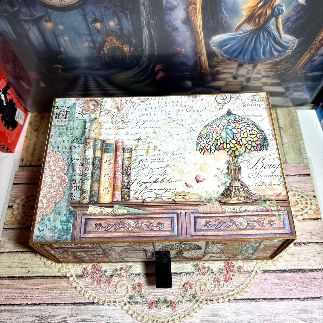 ３０７【新型】スタンペリアBROCANTE おすそ分け引き出し付収納ボックス２段