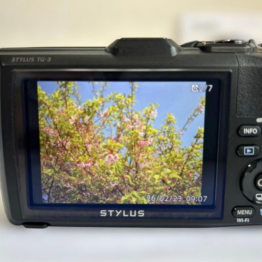 【中古箱付き】OLYMPUS TG-3工一郎（工事用デジタルカメラ）動作品