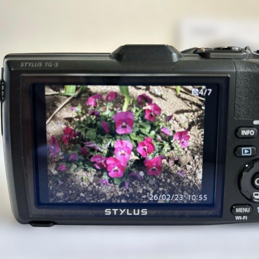 【中古箱付き】OLYMPUS TG-3工一郎（工事用デジタルカメラ）動作品
