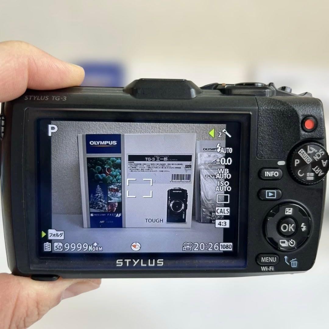 【中古箱付き】OLYMPUS TG-3工一郎（工事用デジタルカメラ）動作品