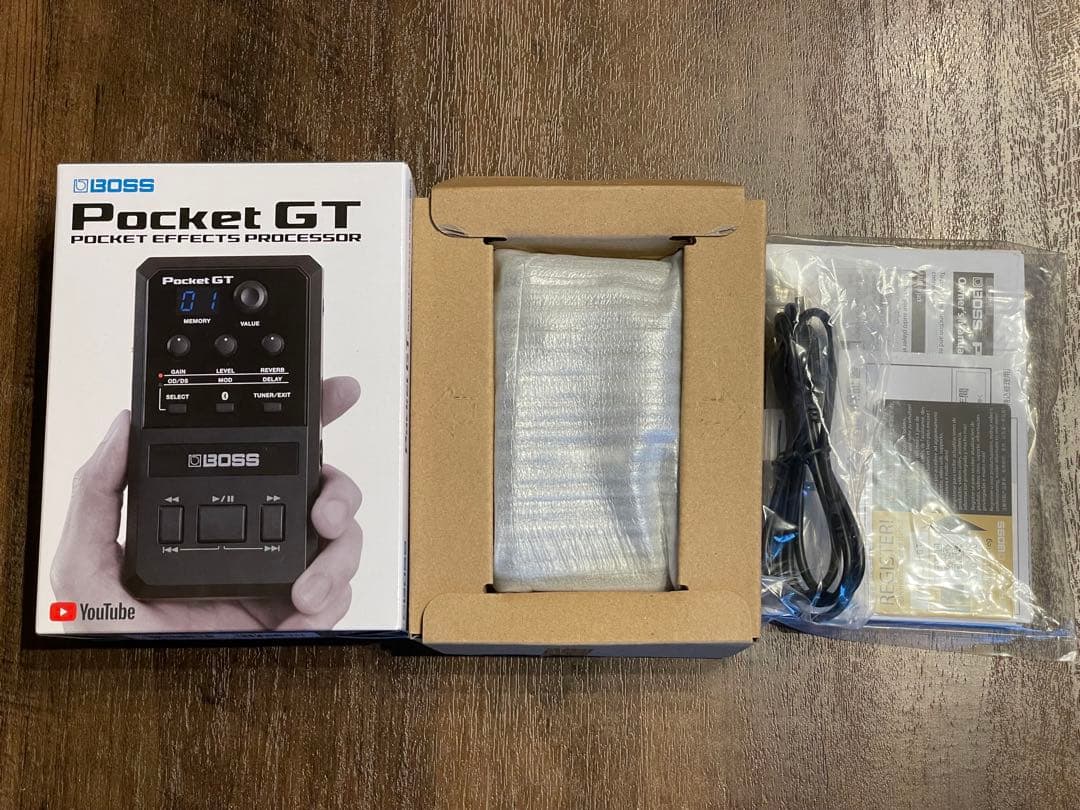 使用少！　BOSS POCKET GT