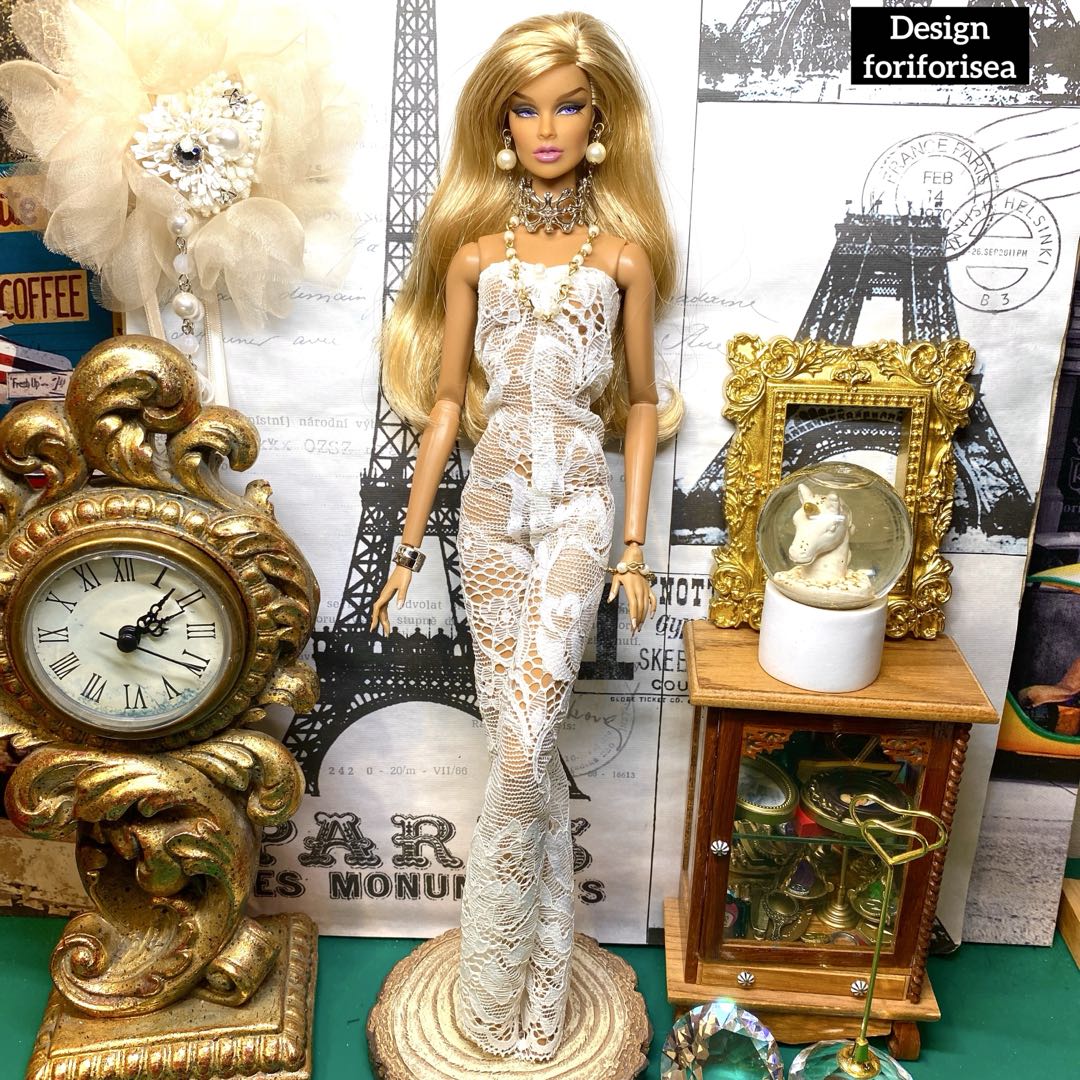 Pure White blossom all-in-one♡アクセ♡