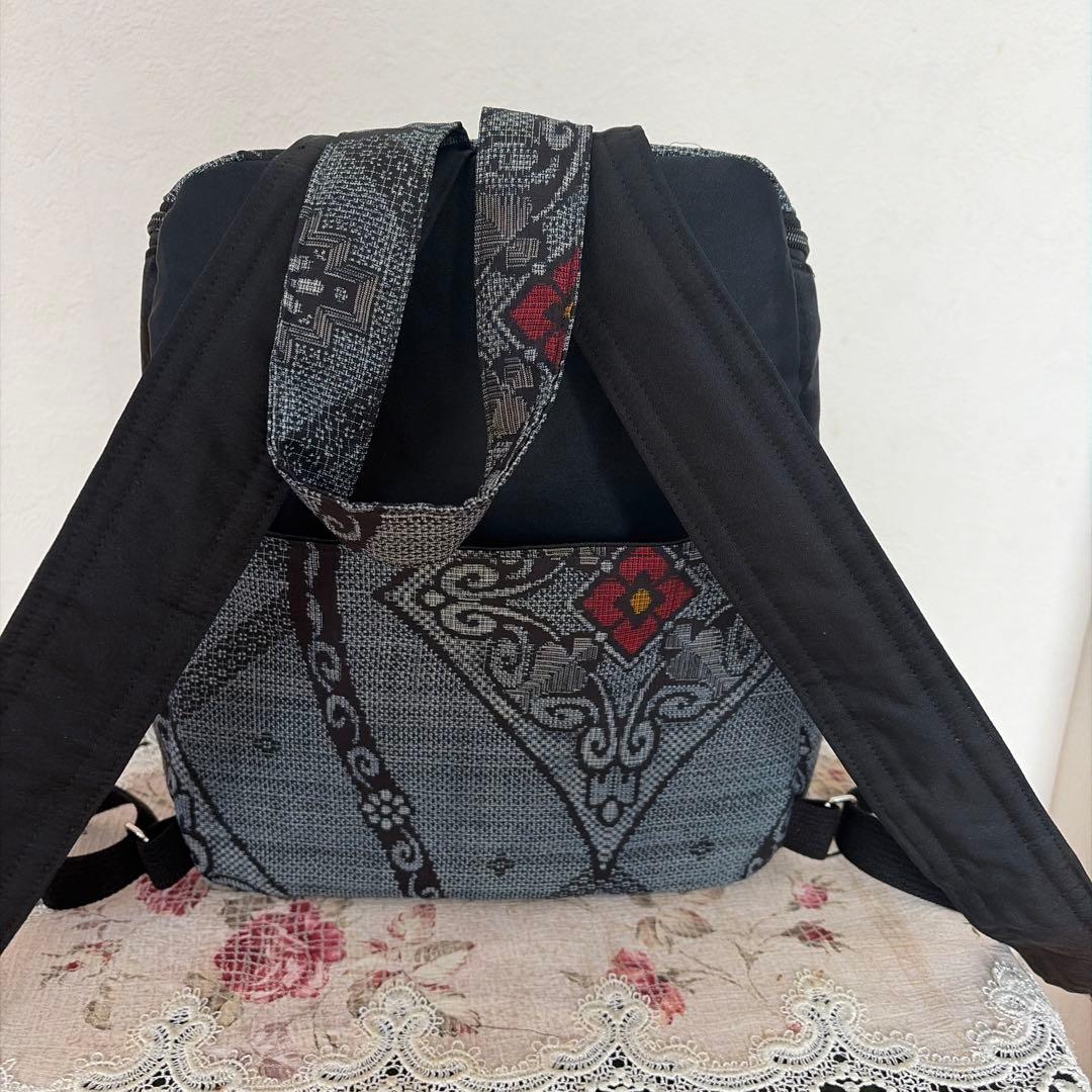 着物リメイクリュック 2-56