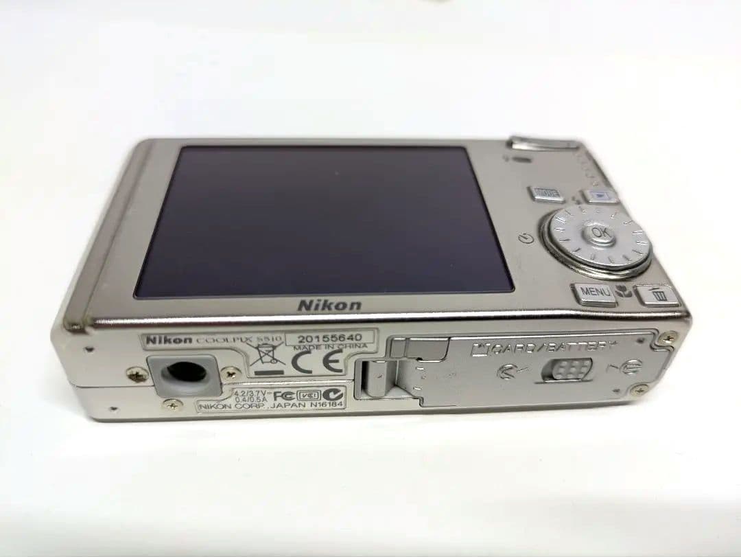 Nikon COOLPIX S510 コンパクトデジタルカメラ シルバー ニコン