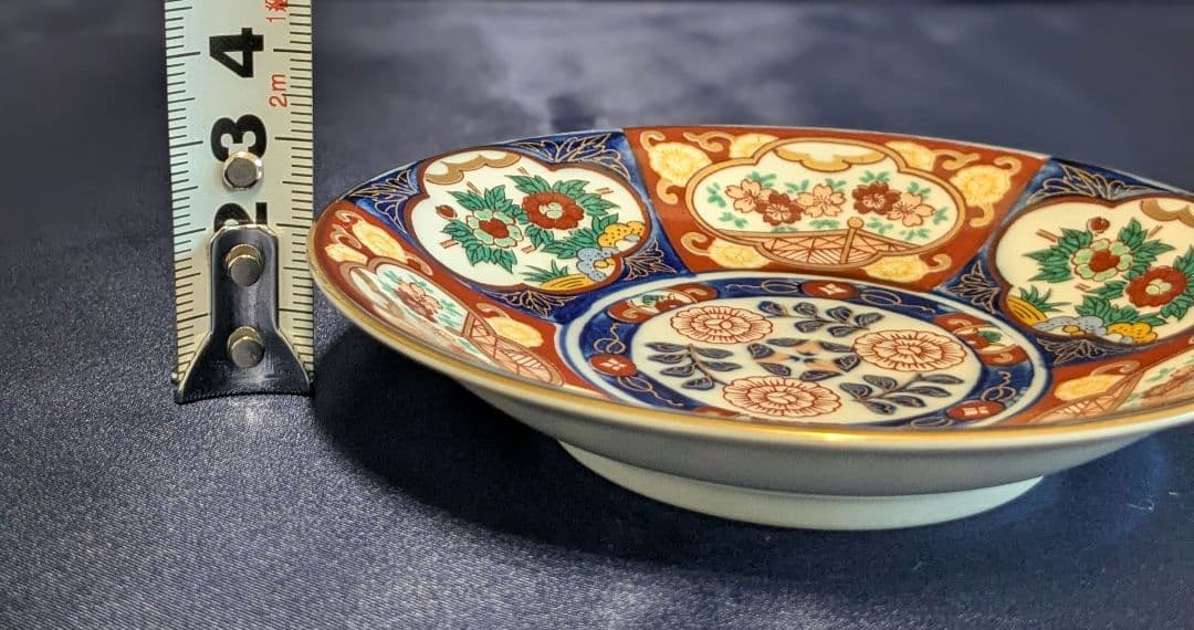 有田焼 秀峰窯 金彩古伊万里 小皿5枚 大皿1枚 銘々皿揃 取り皿