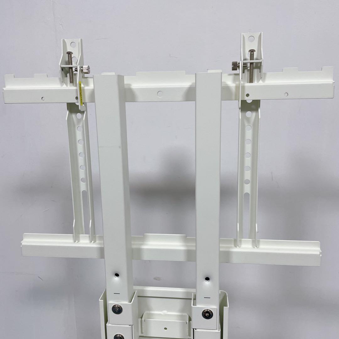 【未使用級】WALL 壁寄せテレビスタンド V3 COMPACT ロータイプ 白