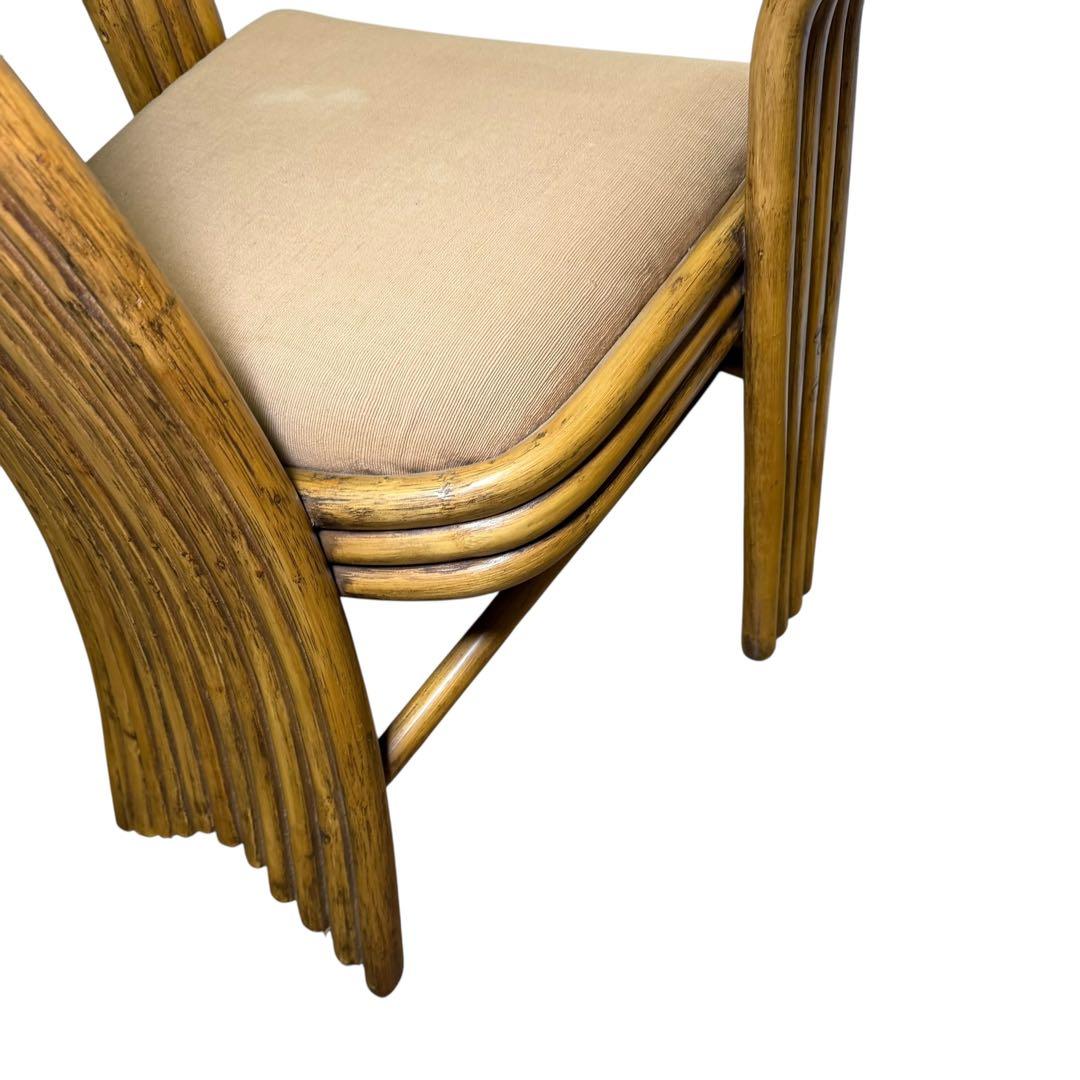 希少　McGuire A.H.McIntosh 様式　ラタン製　ダイニングチェア