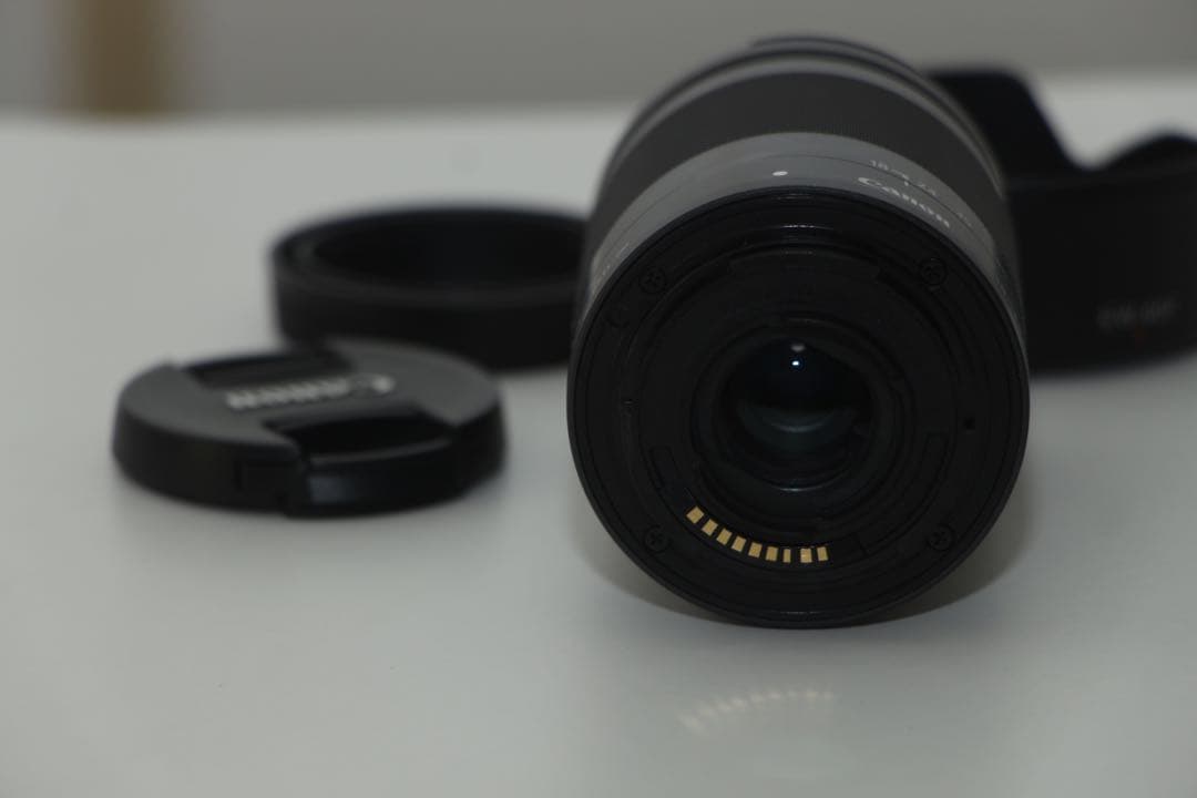 Canon レンズキャップとフィルター