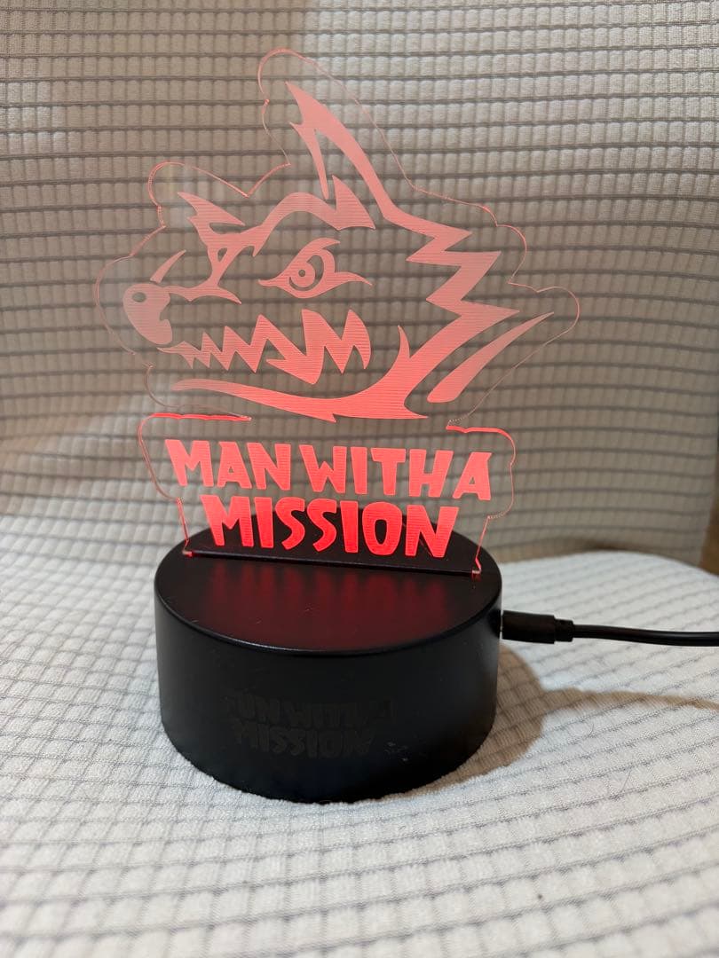 k MAN WITH A MISSION アクリルスタンドライト