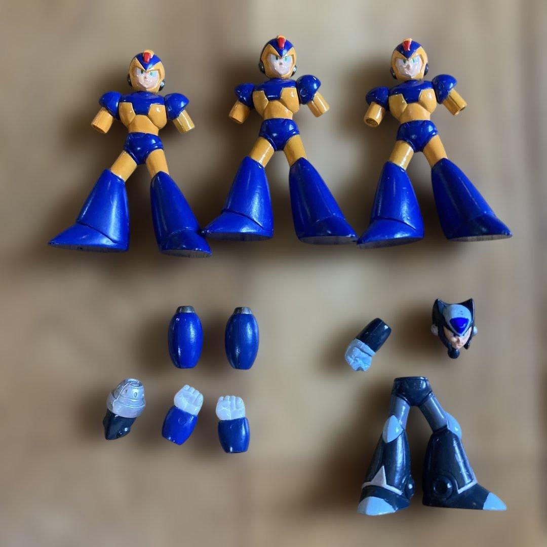 ロックマン　可動式フィギュア まとめ売り