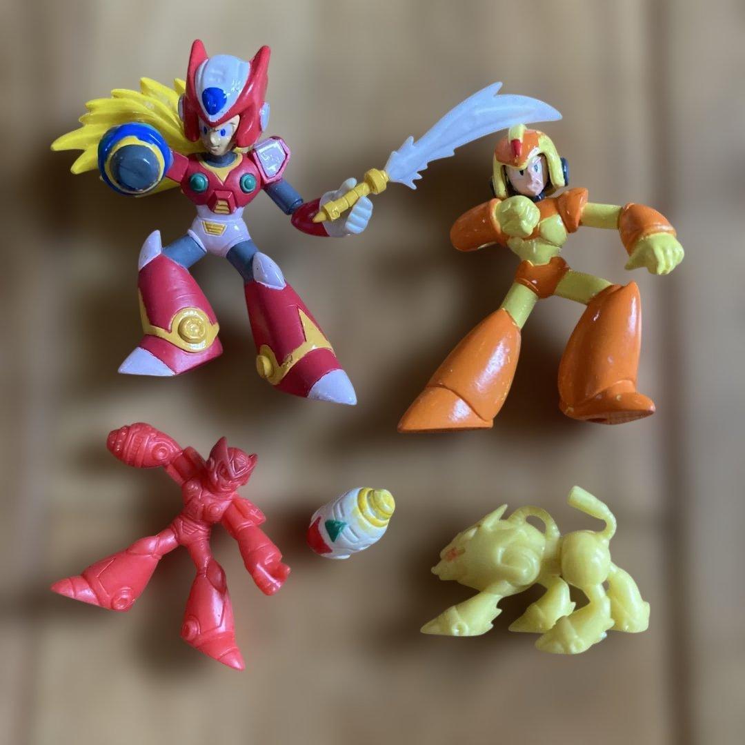 ロックマン　可動式フィギュア まとめ売り
