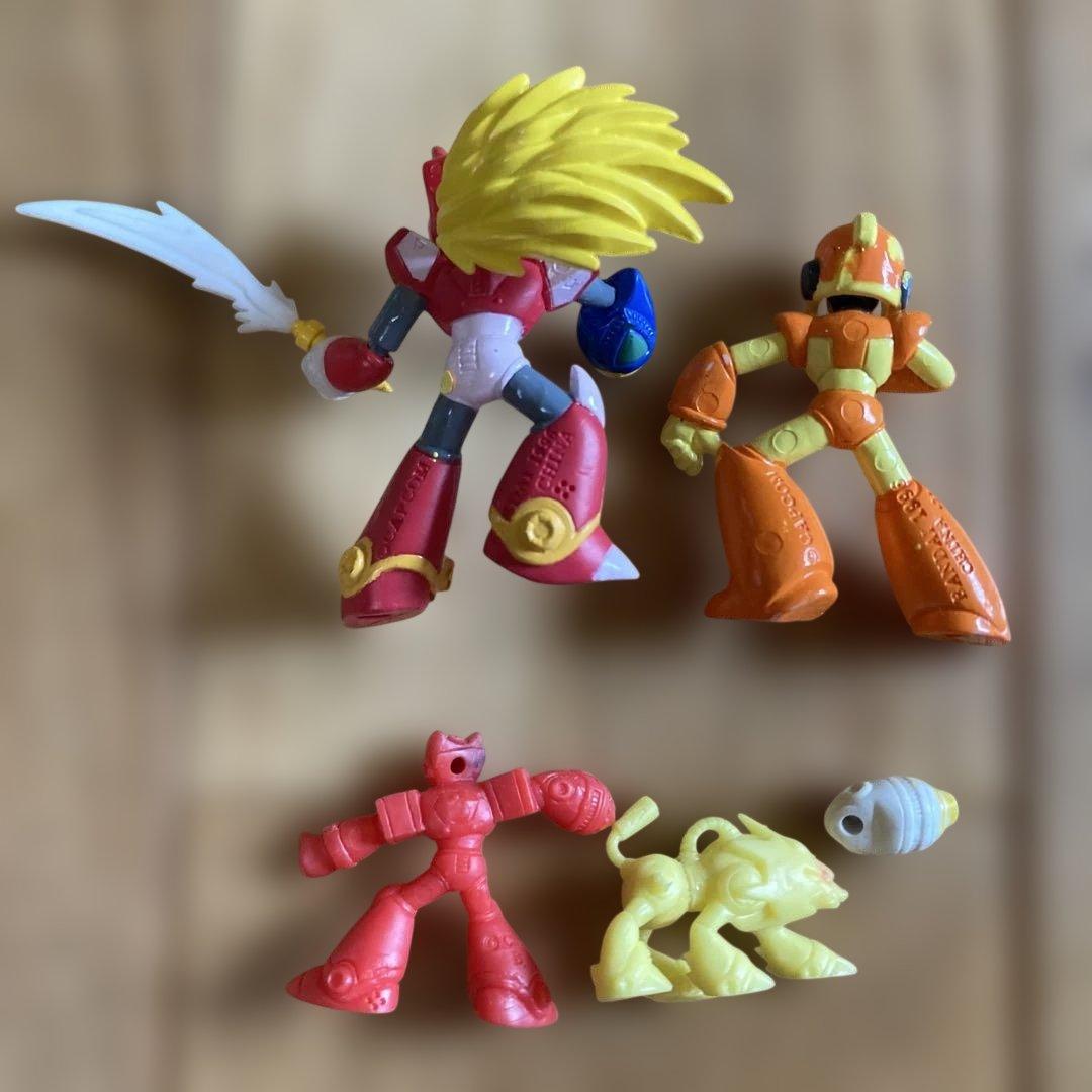 ロックマン　可動式フィギュア まとめ売り