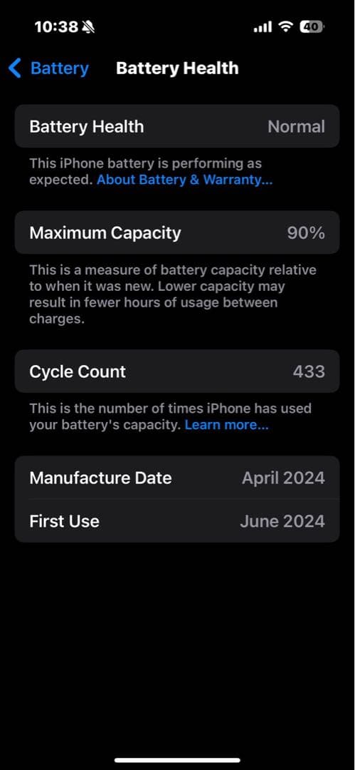 iPhone 15 Pro 256GB SIMフリー　ケース付き