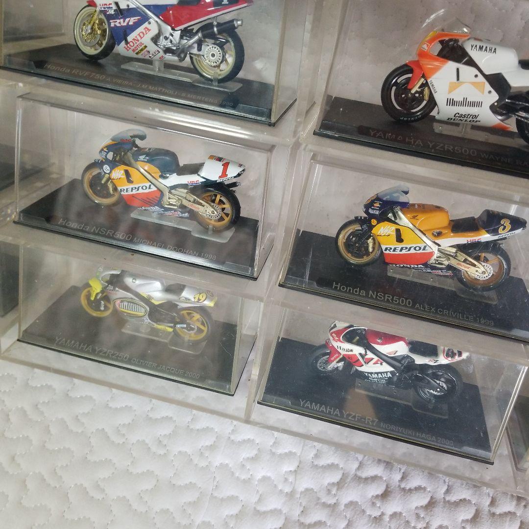 ディアゴスティーニ　チャンピオンバイク　フィギュア　コレクション　32台