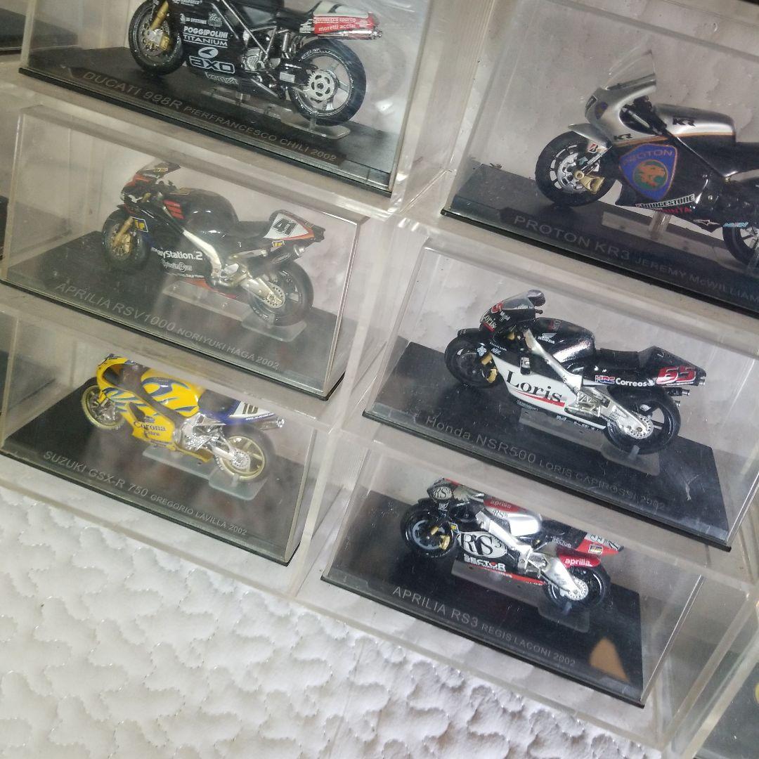 ディアゴスティーニ　チャンピオンバイク　フィギュア　コレクション　32台