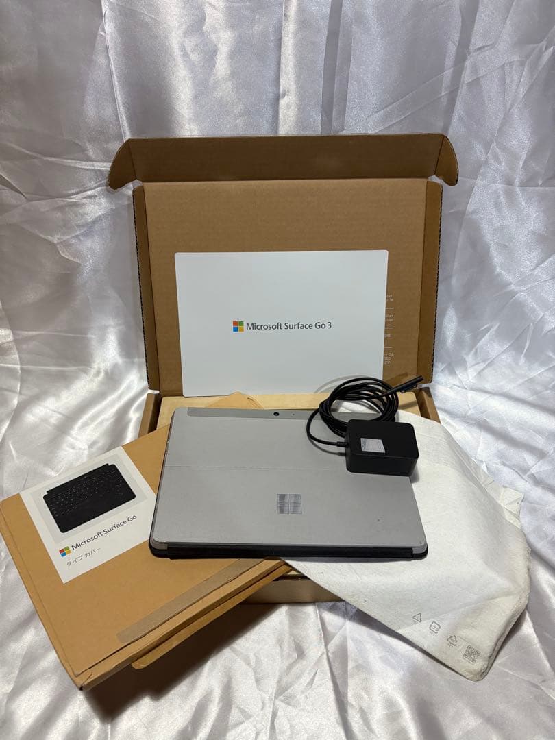 Microsoft Surface Go 3本体+キーボード+充電器 箱付き