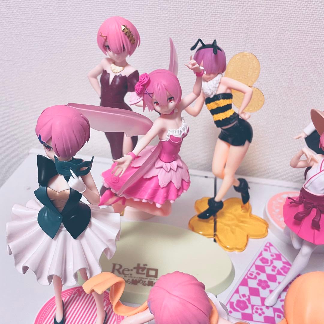 リゼロ ラム フィギュア 10点 プライズ まとめ売り ①