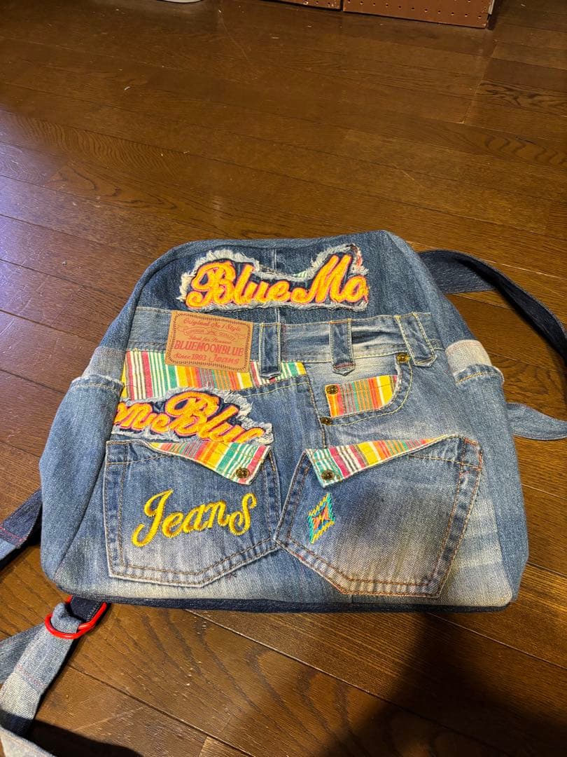 デニムリメイクリュック