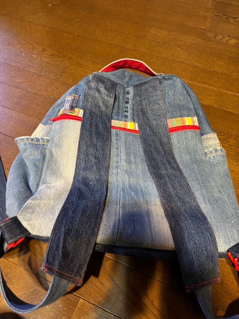 デニムリメイクリュック