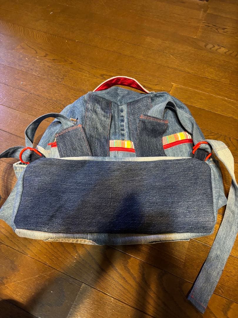デニムリメイクリュック