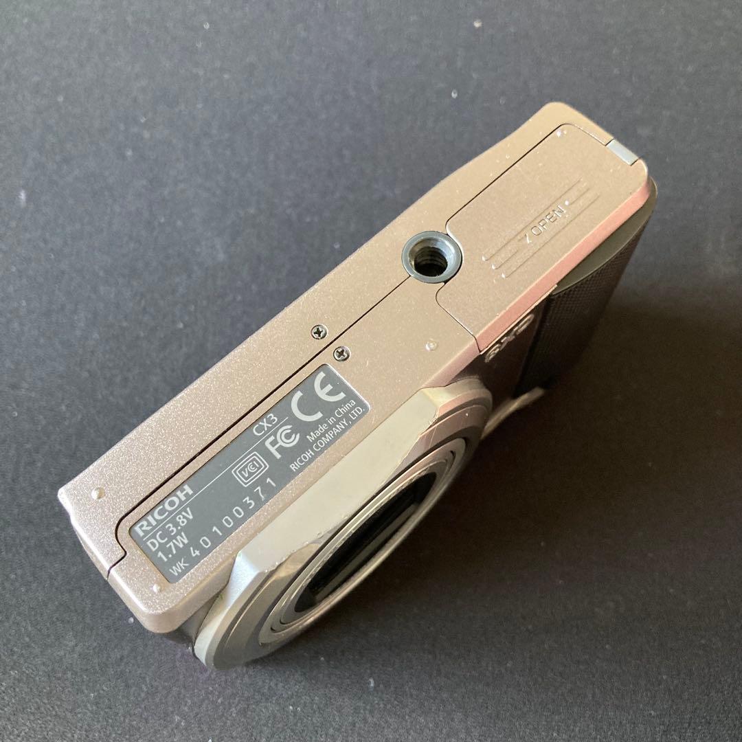 RICOH CX3 すみれ コンパクトデジタルカメラ