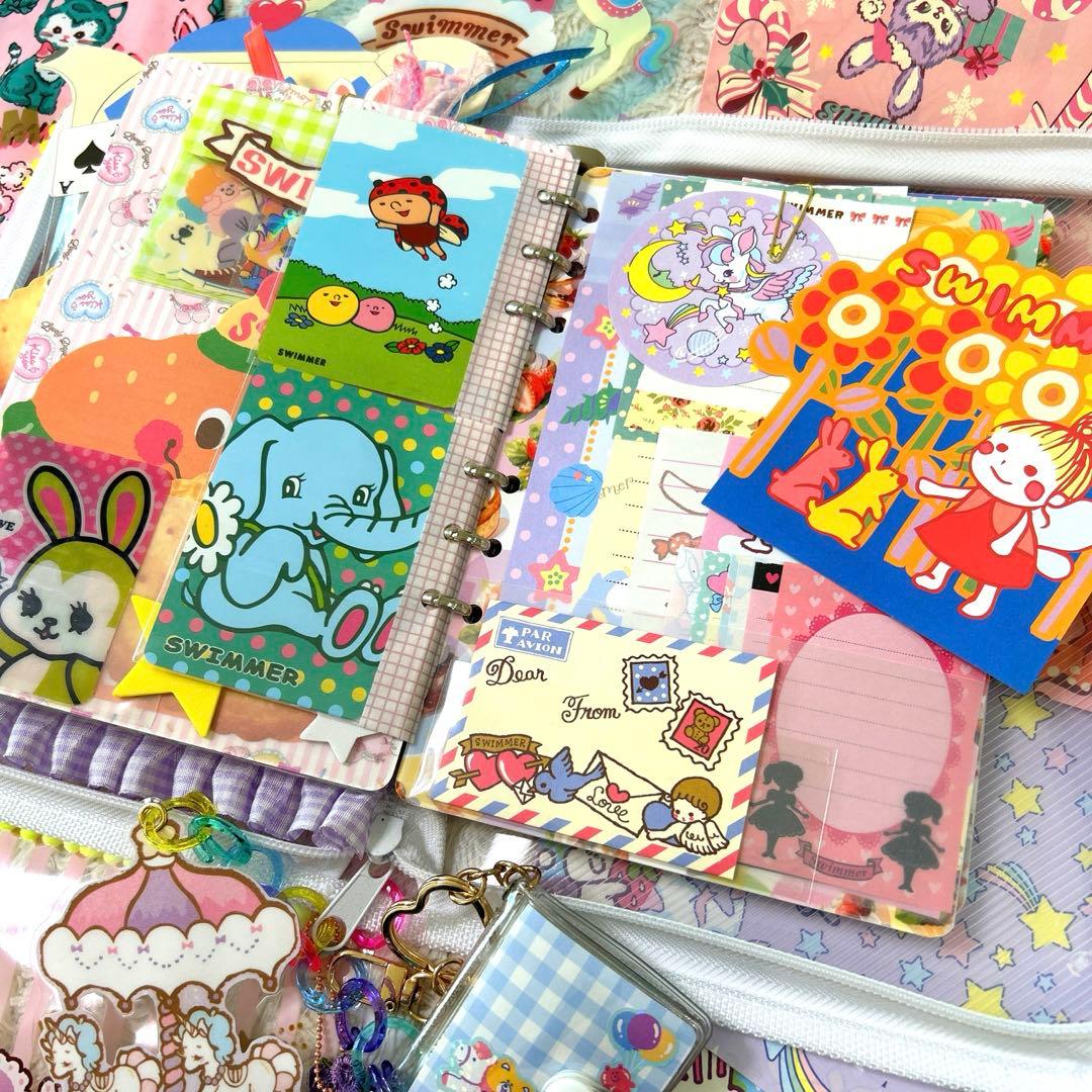 1090 おすそ分けファイル　A5バインダー スイマー雑貨スペシャルセット