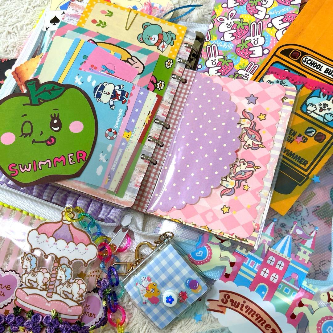 1090 おすそ分けファイル　A5バインダー スイマー雑貨スペシャルセット