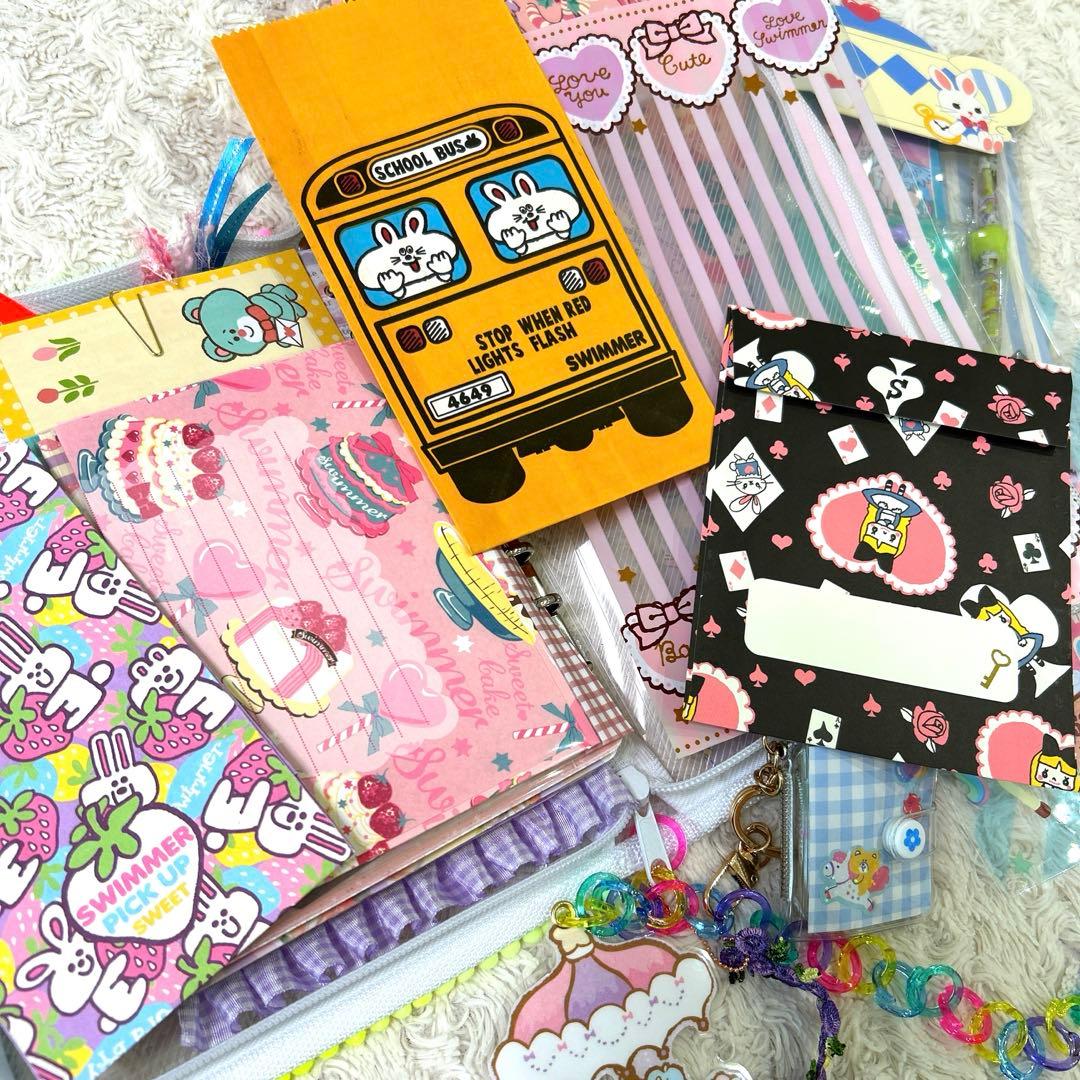 1090 おすそ分けファイル　A5バインダー スイマー雑貨スペシャルセット