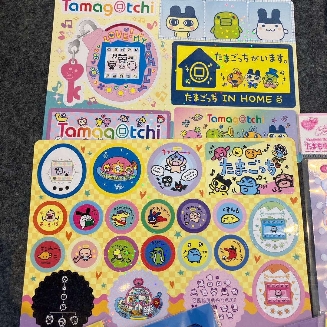 【たまごっち】Tamagotchi シールセット かわいいキャラクターまとめ売り