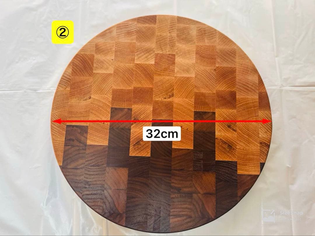 むんてま カッティングボード φ32