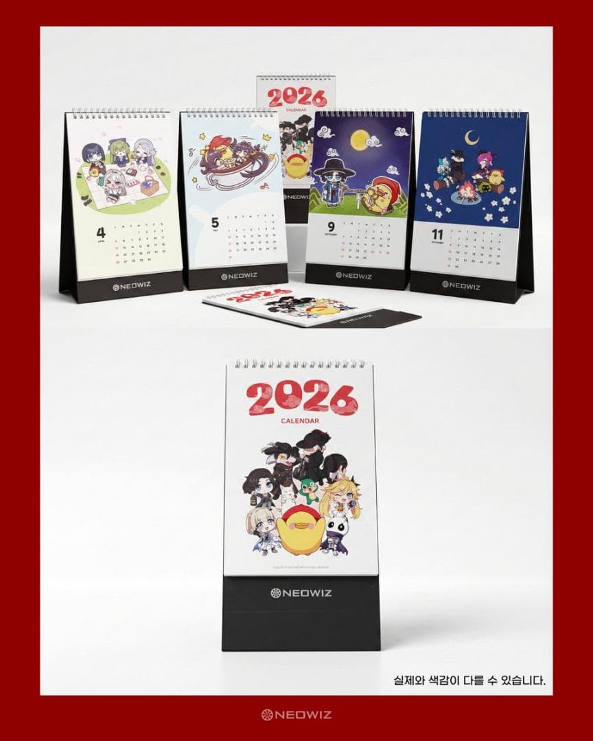 Neowiz Lies of P DJ MAX 公式カレンダーイベント 当選品